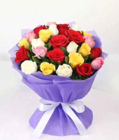 Roses Bouquet Mix Colour